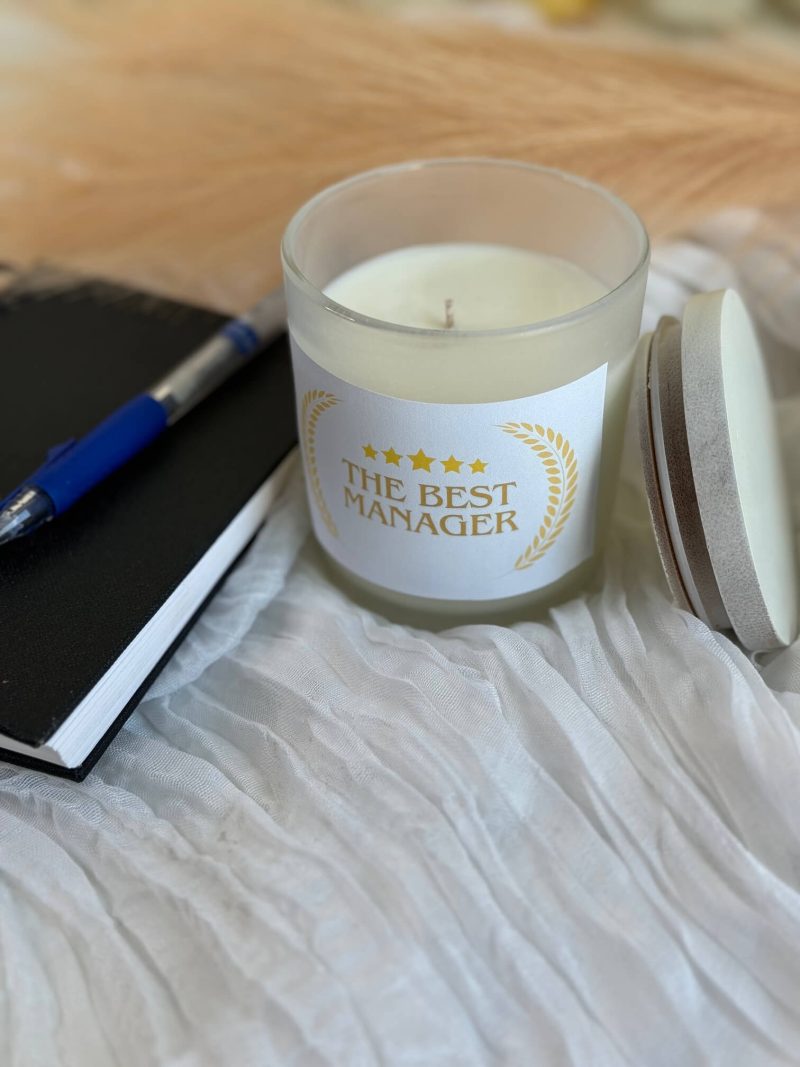 The best Manager Custom candle