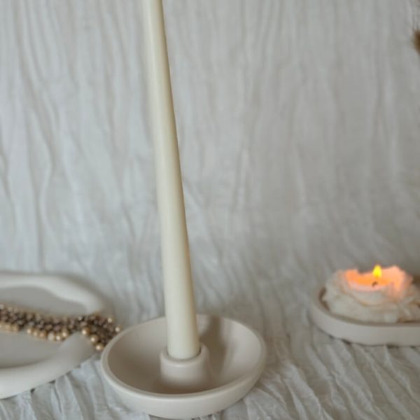 Candle Holder Tray with taper